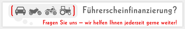 Führerscheinfinanzierung